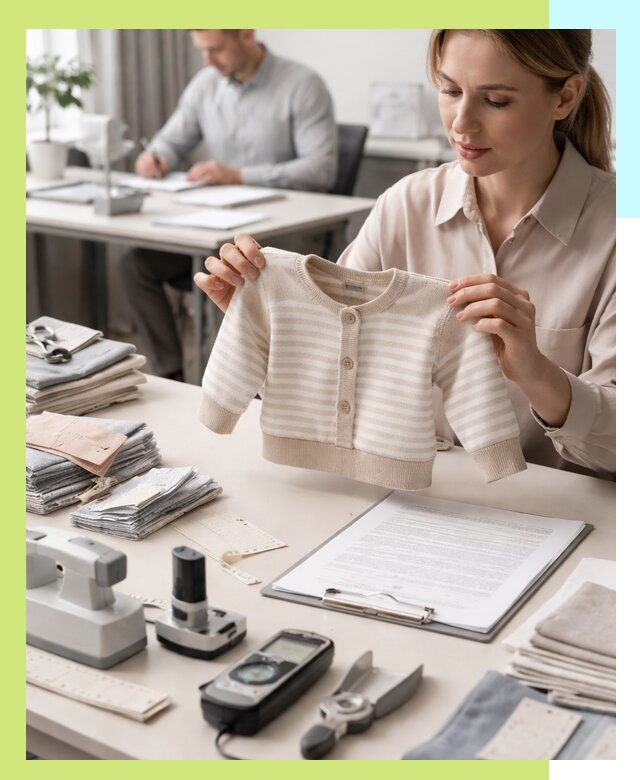 Сертификация детской одежды и текстильных изделий в Мариинске