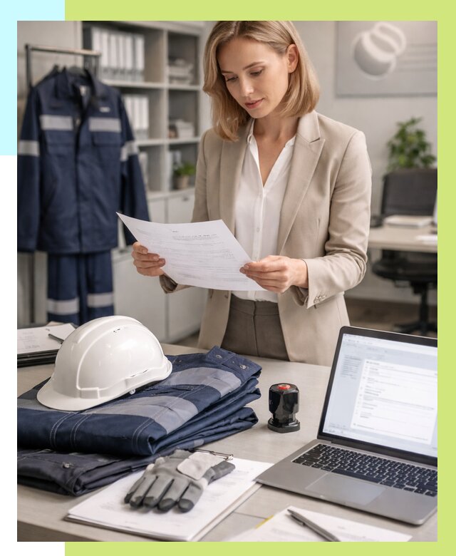 Сертификация спецодежды в Мариинске от 7139 р. | Алешин-Мрн