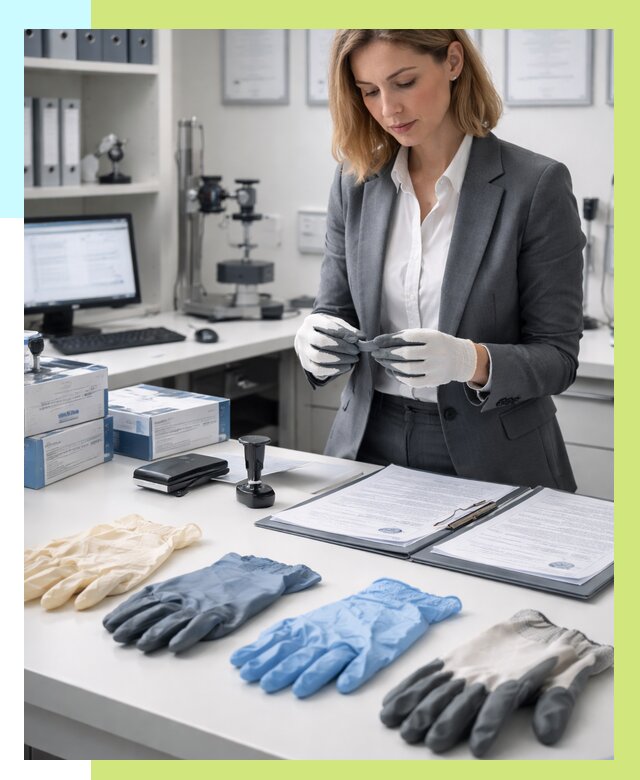 Сертификация перчаток в Мариинске от 8668 р. | Алешин-Мрн