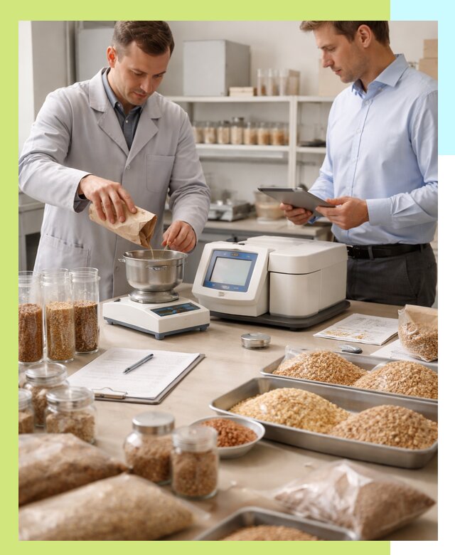 Сертификация зерна и зерновой продукции в Мариинске для экспорта