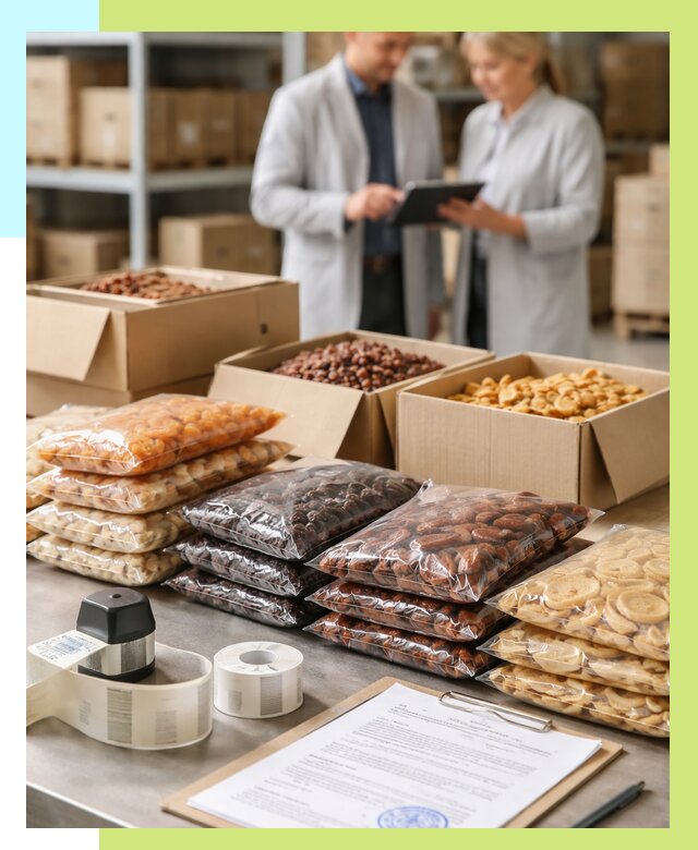 Сертификация сухофруктов в Мариинске от 12238 р. | Алешин-Мрн под ключ