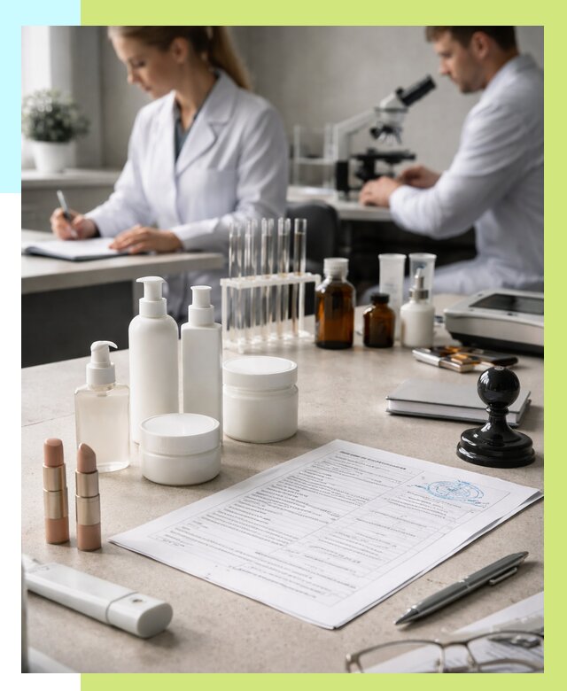 Сертификация косметики в Мариинске от 20396 р. - Алешин-Мрн