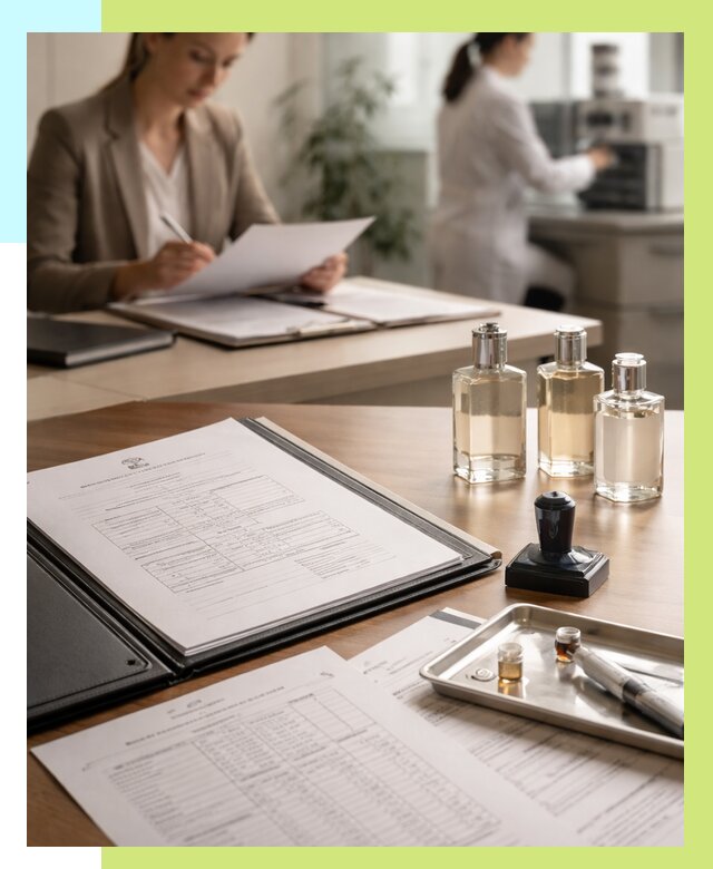 Сертификация парфюмерии в Мариинске от 15297 р. | Алешин-Мрн