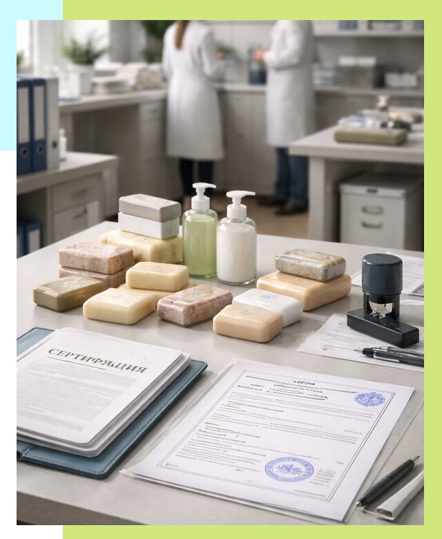Сертификация мыла и сертификат на мыло в Мариинске от 12238 | Алешин-Мрн