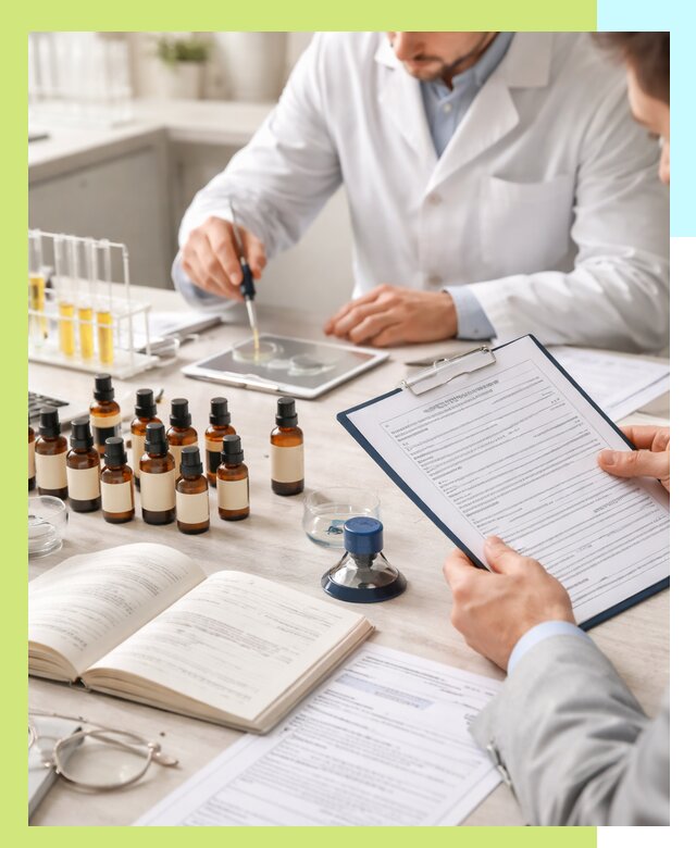Сертификация эфирных масел и документация качества в Мариинске