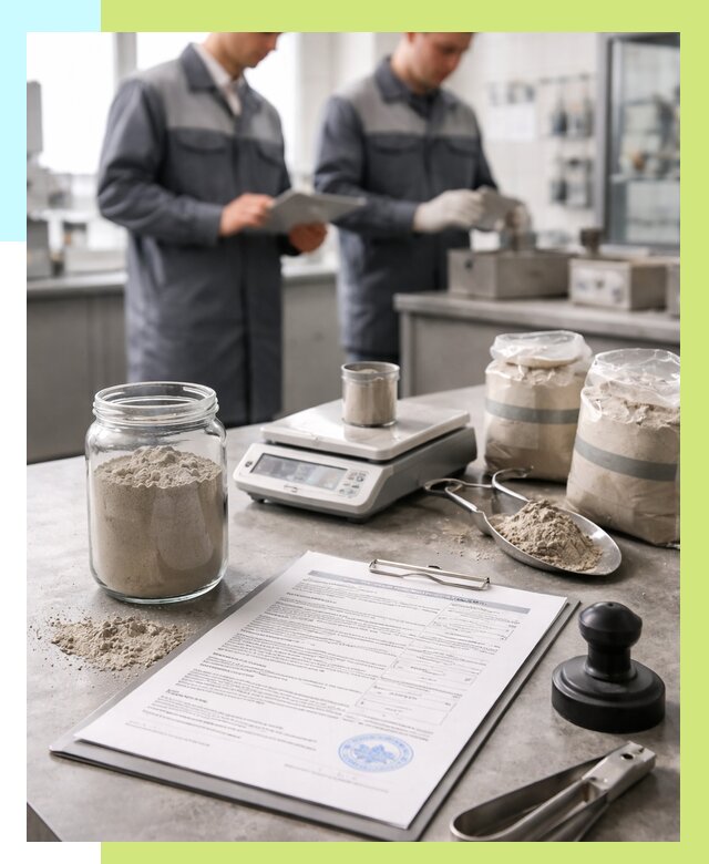 Сертификация цемента в Мариинске от 20396 р. | Алешин-Мрн