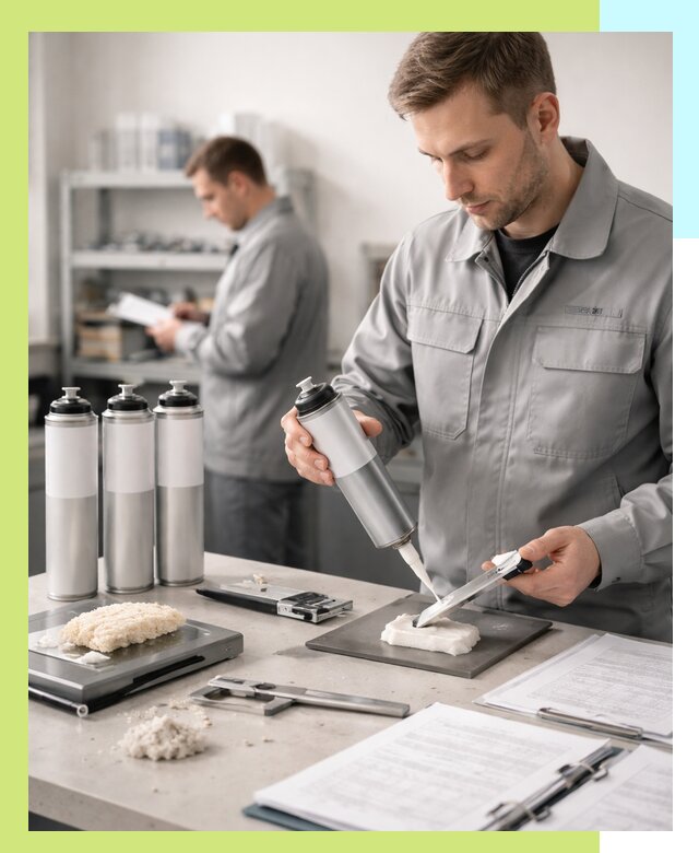 Сертификация монтажной пены и соответствие стандартам в Мариинске