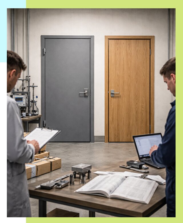 Сертификация дверей в Мариинске от 8158 р. под ключ | Алешин-Мрн