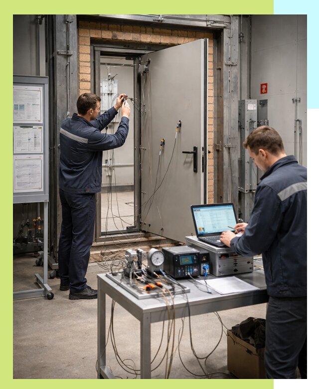 Сертификация противопожарных дверей в Мариинске по ГОСТ и ТР