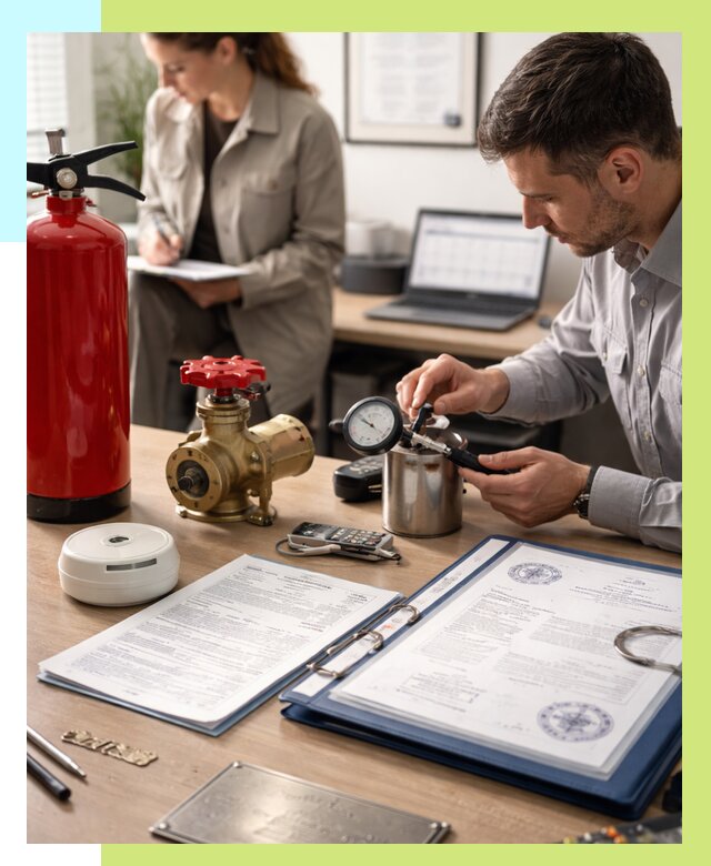 Сертификация пожарного оборудования в Мариинске от 15297 р.|Алешин-Мрн