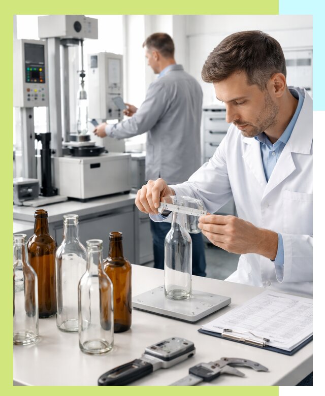 Сертификация стеклянных бутылок и сопутствующей упаковки в Мариинске