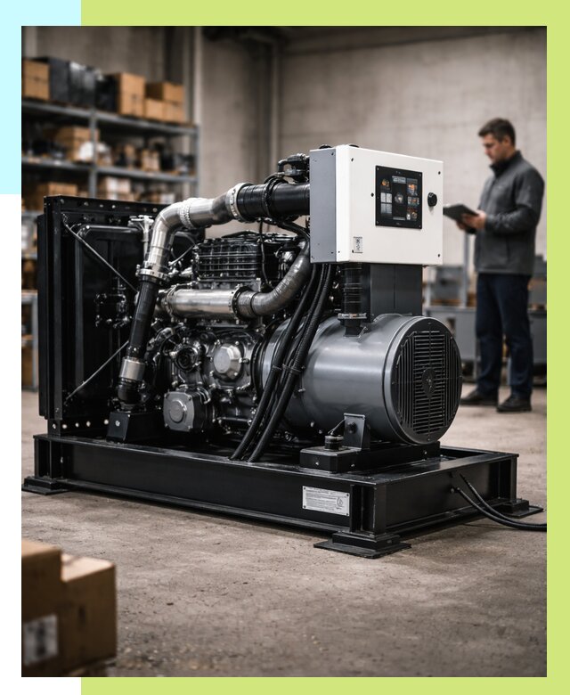 Сертификация дизель генераторов в Мариинске от 15297 р. | Алешин-Мрн