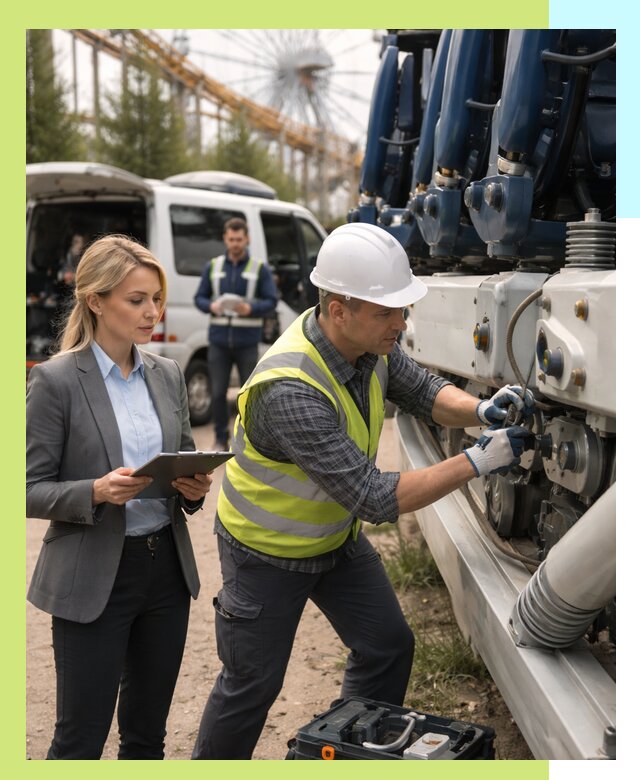 Сертификация аттракционов и проверка безопасности в Мариинске