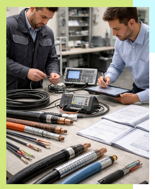 Сертификация кабеля и электропроводки в Мариинске под ключ