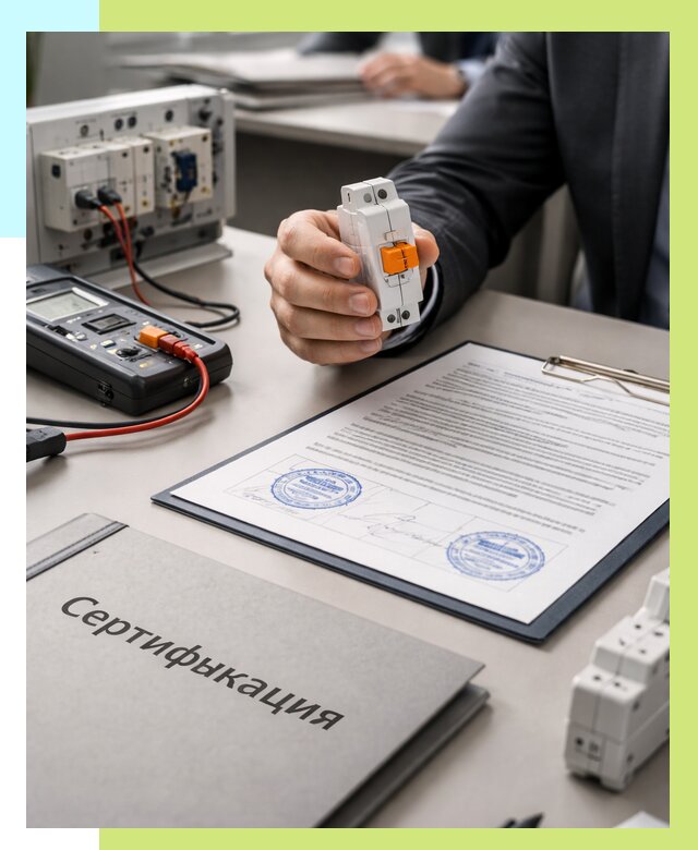 Сертификация выключателей под ключ в Мариинске от 15297 р. | Алешин-Мрн