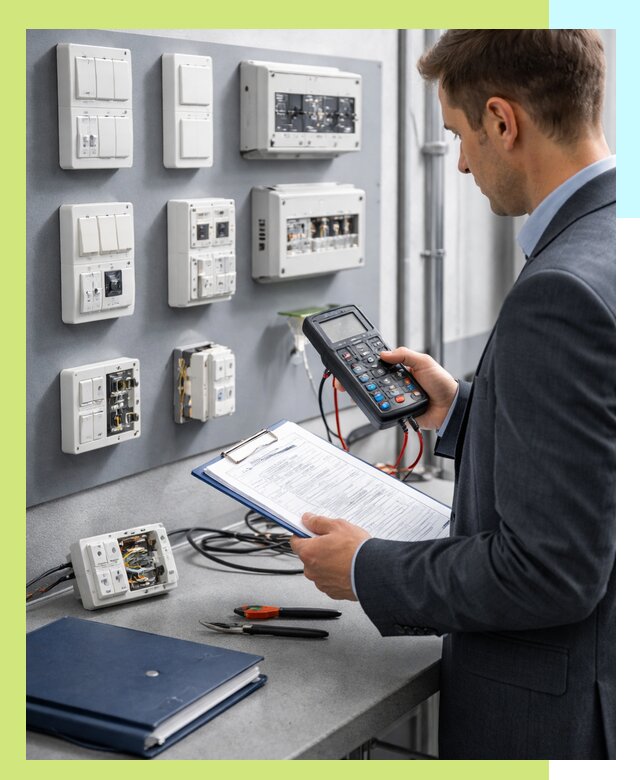 Сертификация электрических и автоматических выключателей в Мариинске