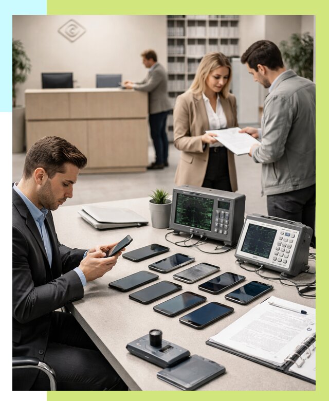 Сертификация телефонов в Мариинске от 25495 р. под ключ | Алешин-Мрн