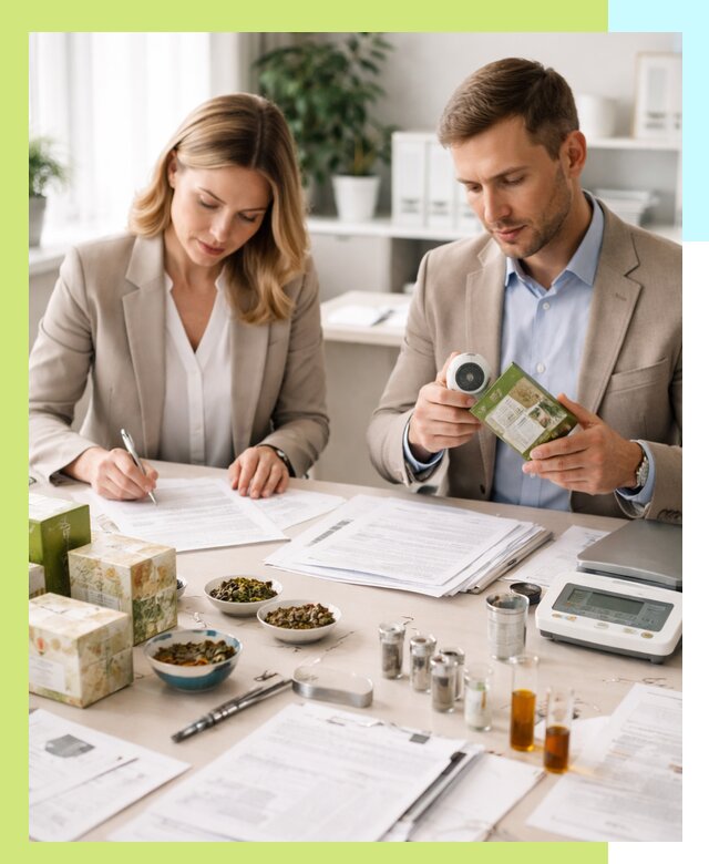 Разработка ТУ на чай и маркировку продукции в Мариинске