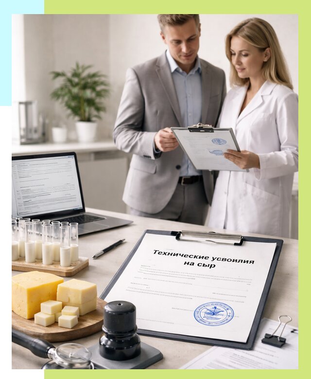 ТУ на сыры в Мариинске срочно от 12238 р. — оформление | Алешин-Мрн