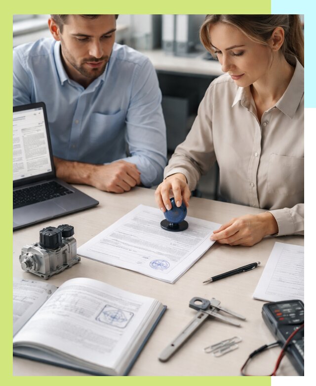 Выдача паспорта изделия и техническая экспертиза продукции в Мариинске