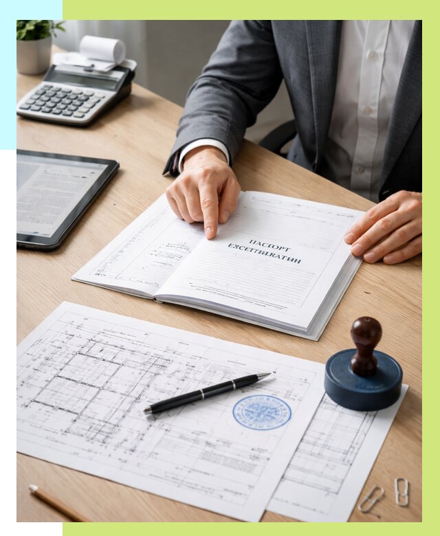 Паспорт эксплуатации в Мариинске под ключ от 4589 р. Алешин-Мрн