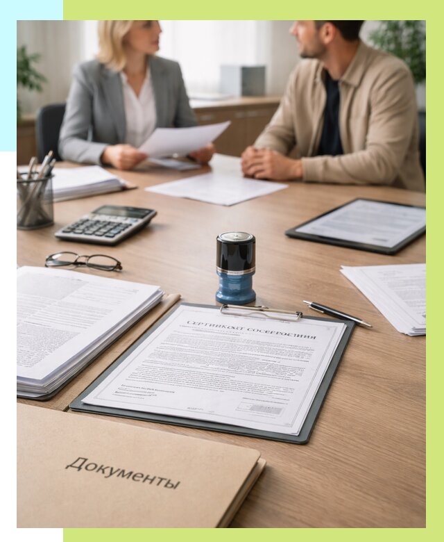 Сертификат соответствия на продукцию в Мариинске от 15297 р.|Алешин-Мрн