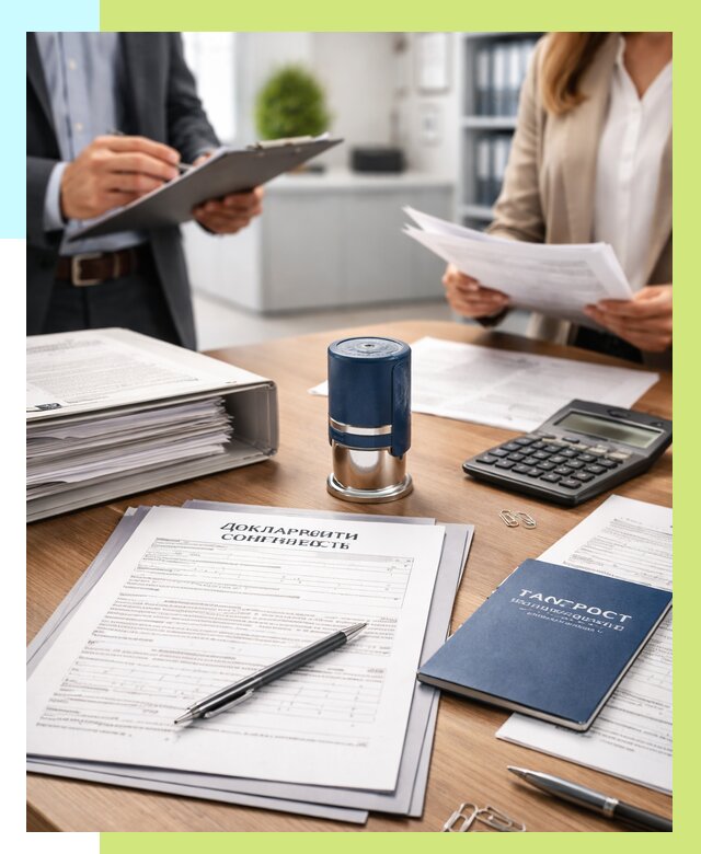 Декларация соответствия ТР ТС в Мариинске от 8158 р., Алешин-Мрн