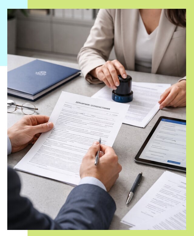 Декларация ГОСТ Р в Мариинске от 8668 р оформить в Алешин-Мрн