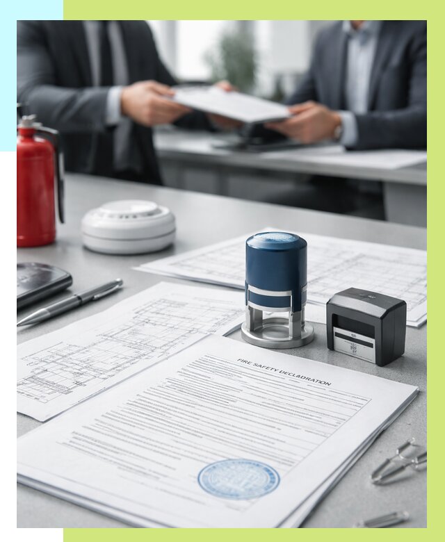 Декларация пожарной безопасности в Мариинске от 8158 р. | Алешин-Мрн