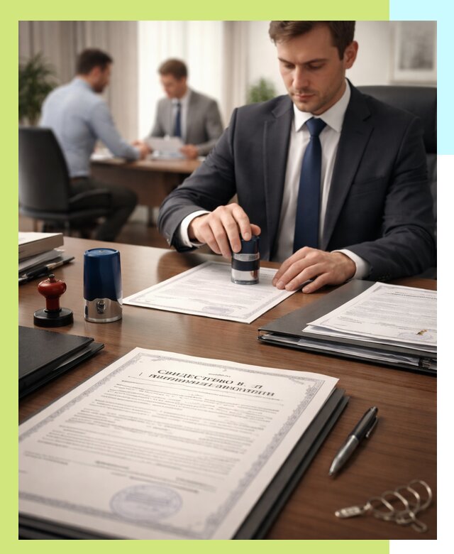 Оформление свидетельства о государственной регистрации в Мариинске