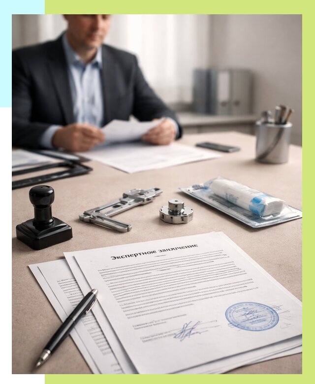 Экспертное заключение на продукцию в Мариинске от 8668 р. | Алешин-Мрн