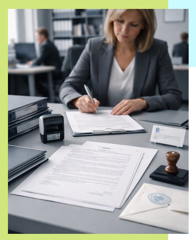 Оформление отказного письма для продукции и оборудования в Мариинске