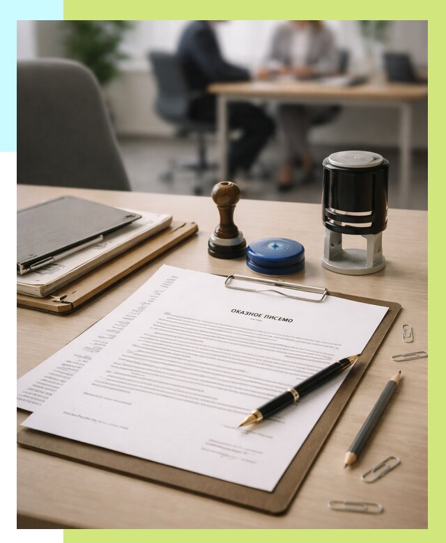 Отказное письмо для Wildberries в Мариинске от 2550 р. | Алешин-Мрн