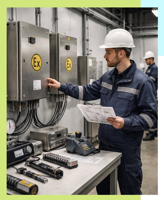 Сертификат взрывозащиты промышленного оборудования в Мариинске