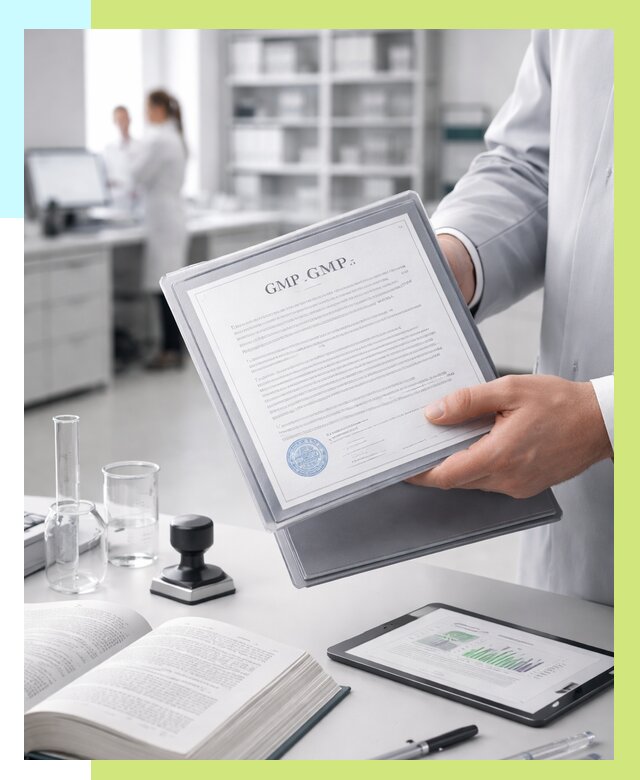 Сертификат GMP в Мариинске под ключ от 86683 р. | Алешин-Мрн