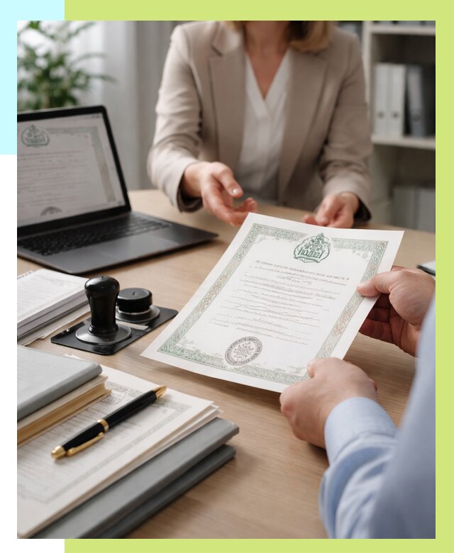 Халяль сертификат в Мариинске, получить от 15297 р. | Алешин-Мрн