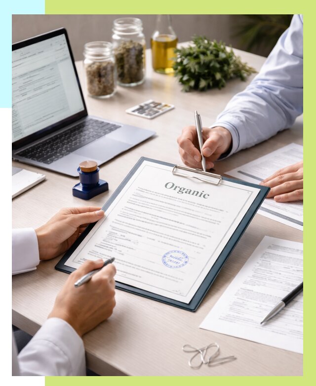 Оформление сертификат органик в Мариинске от 30594 р. | Алешин-Мрн