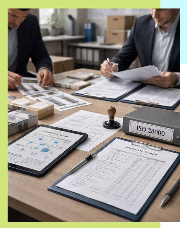 Получение сертификата ISO 28000 по безопасности цепи поставок в Мариинске