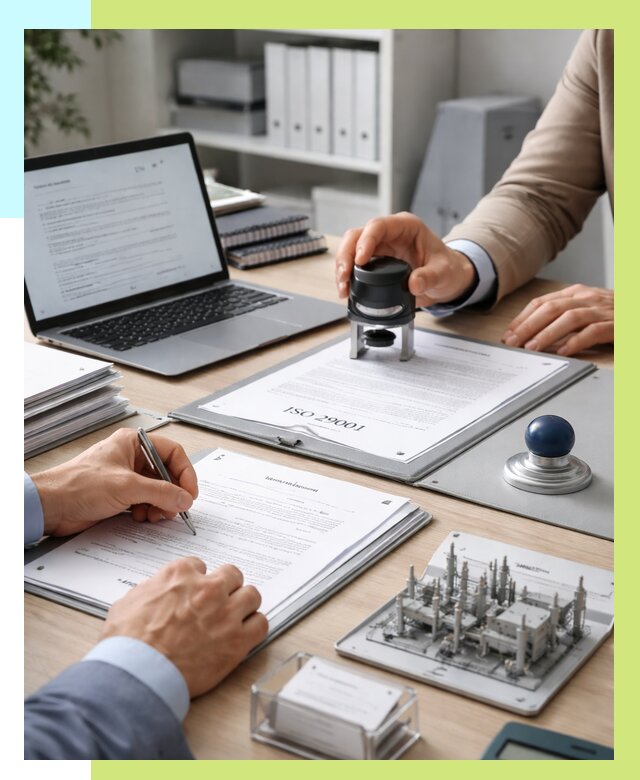 Сертификат ISO 29001 в Мариинске под ключ от 76485 р. | Алешин-Мрн