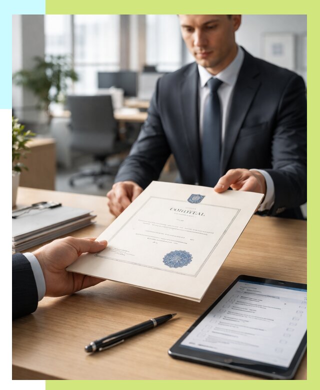 Сертификат ISO 30301 в Мариинске от 35693 р. | Алешин-Мрн - под ключ