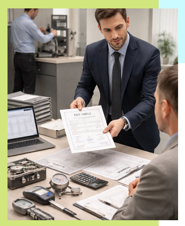 Выдача сертификата ISO 10012 по требованиям метрологии в Мариинске